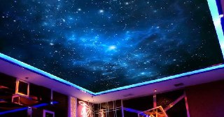Натяжной потолок звездное небо Усть-Лабинск, цена от 5188 руб.