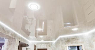 Натяжной ПВХ потолок Усть-Лабинск, цена от 2084 руб.